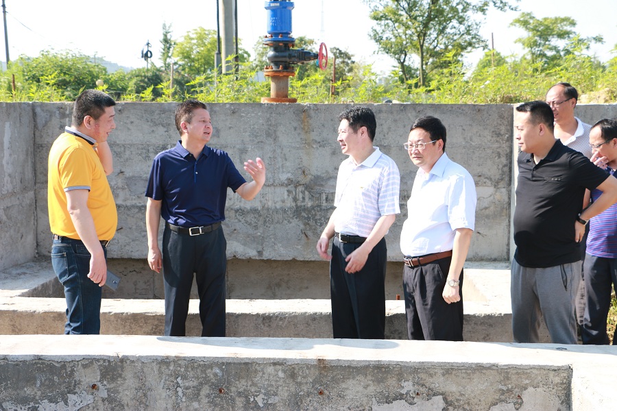 市委常委、市政府副市長廖其志全面深入調(diào)研城投集團(tuán)引水工程項(xiàng)目和污水處理廠改擴(kuò)建西遷項(xiàng)目