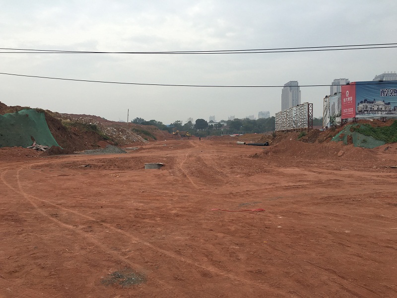 老火車站片區(qū)7條道路預計年底可全線通車