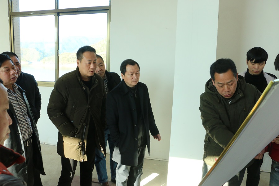 集團(tuán)公司黨委書(shū)記、董事長(zhǎng)詹曉華調(diào)研大坳引水工程