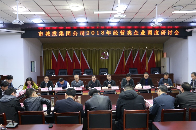 集團(tuán)公司召開經(jīng)營類企業(yè)調(diào)度研討會
