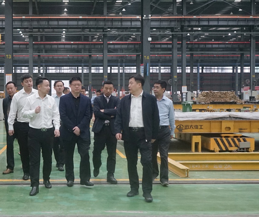 市委常委、副市長俞健調(diào)研我市裝配式建筑生產(chǎn)基地及項(xiàng)目