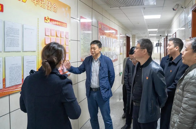 周連文一行調(diào)研我司基層黨組織“三化”建設(shè)和廉潔國企建設(shè)工作