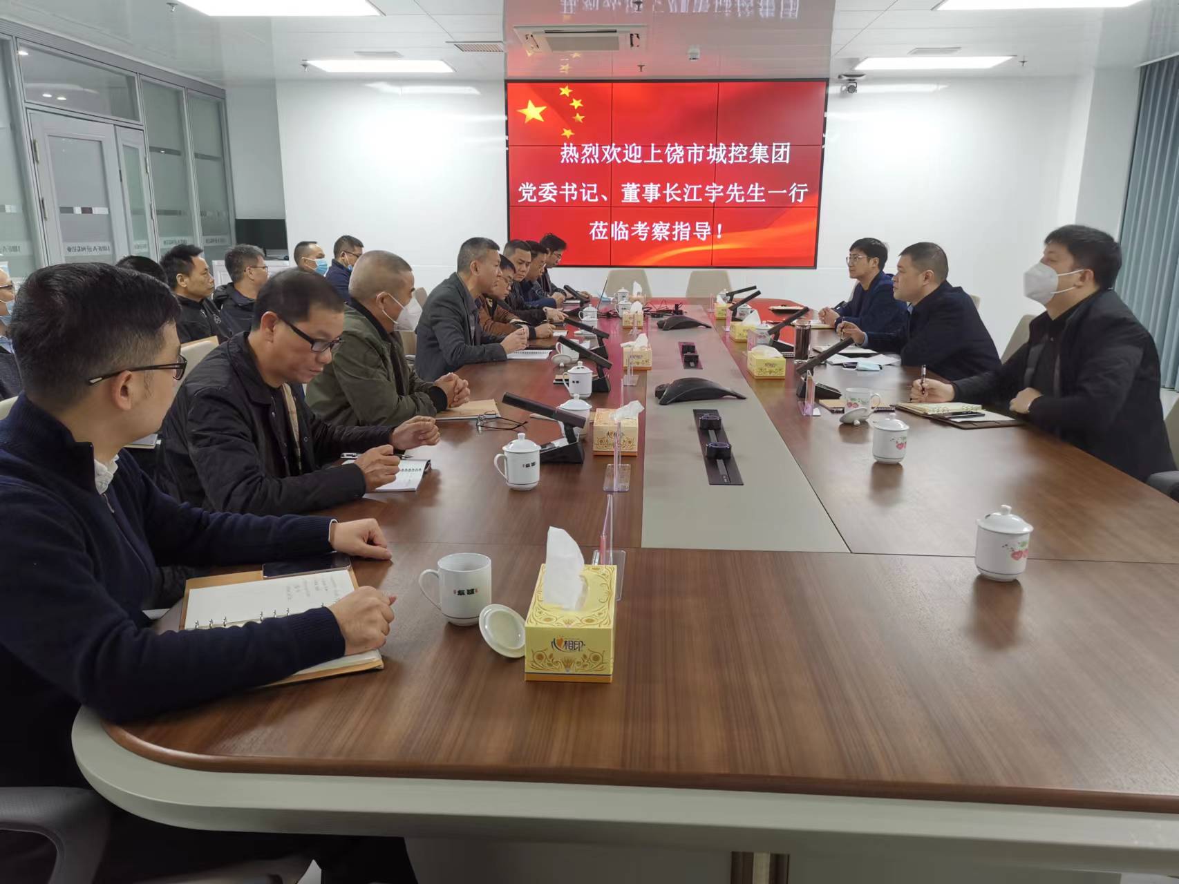 江宇調(diào)研閩發(fā)鋁業(yè)、上饒碼頭項目